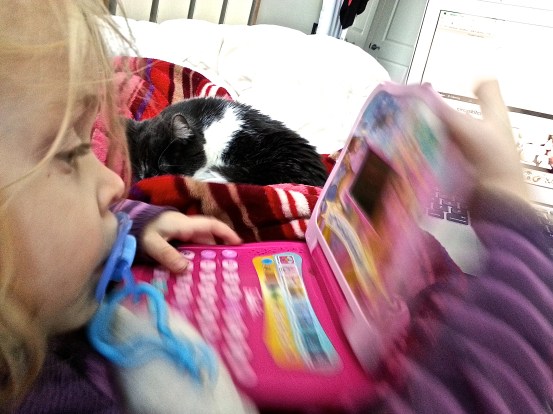 Me byogging too Mommy