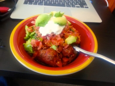 Right there at the desk