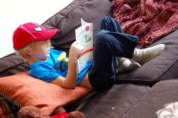 "Earning  Screen Time" (also known as "reading.")