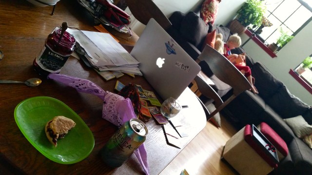 Clean up or Read?  Hmm...