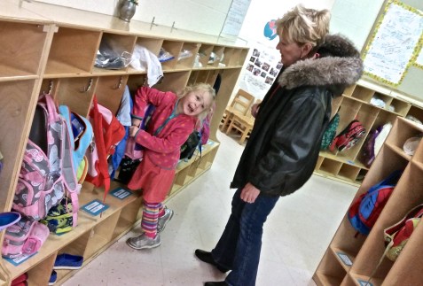 See my cubby, Grandma Z?