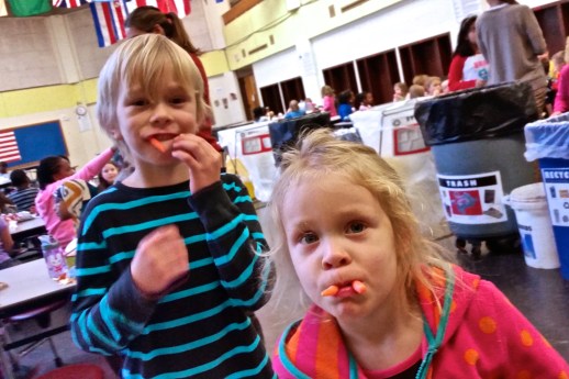 TWO Silly Carrot Bats