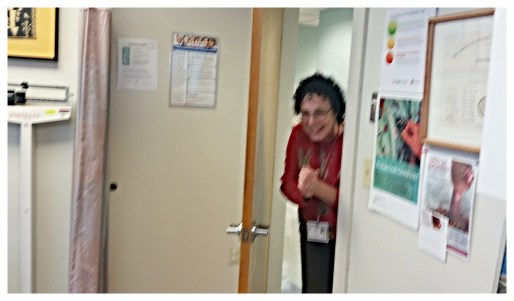 Dr. Lisa Pops in to Celebrate