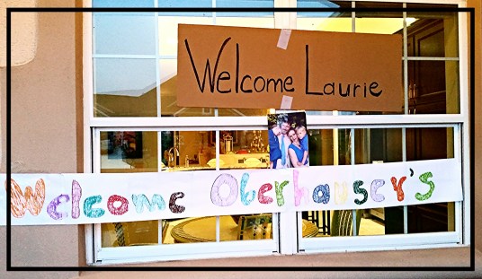 Welcome Laurie & Oberhausers!