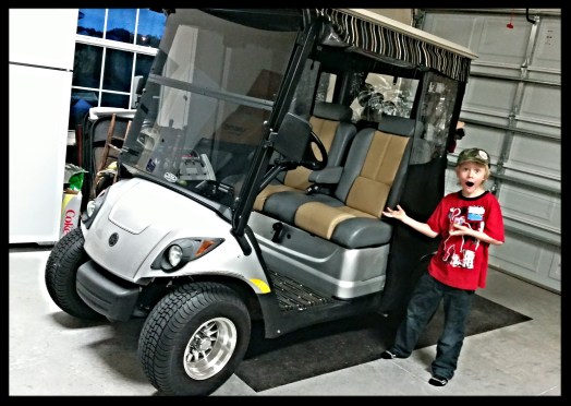 Also complete with GOLF CART