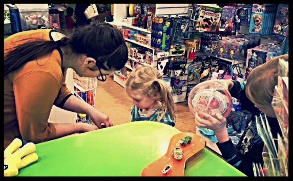 At the Cash Register