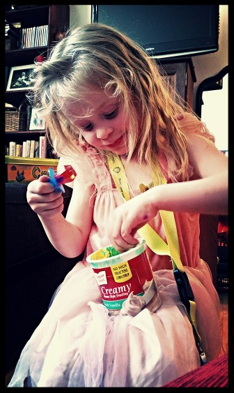 If I dip this in here...