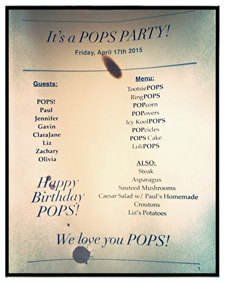 Pops Party