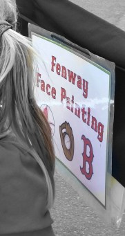 Fenway Face Painting; $1 Million Dollars