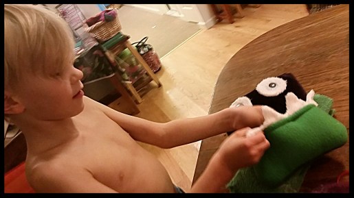 Tooth Monster Pillow Tooth Pocket