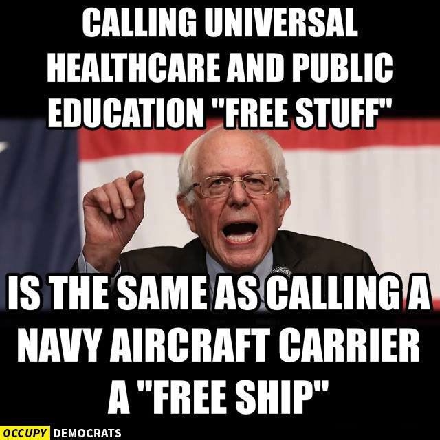 not free stuff.... free ship