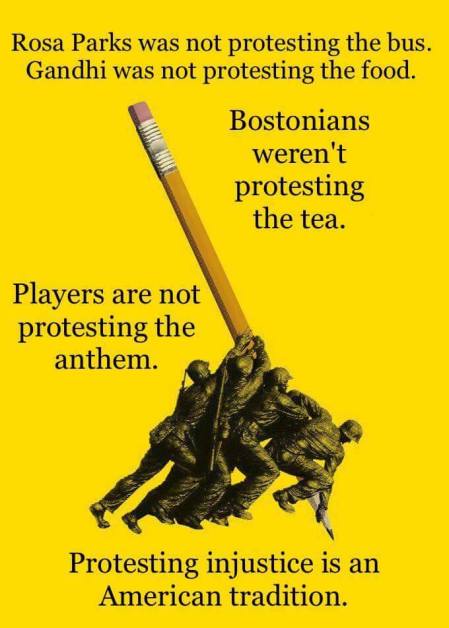 2 protesting injustice