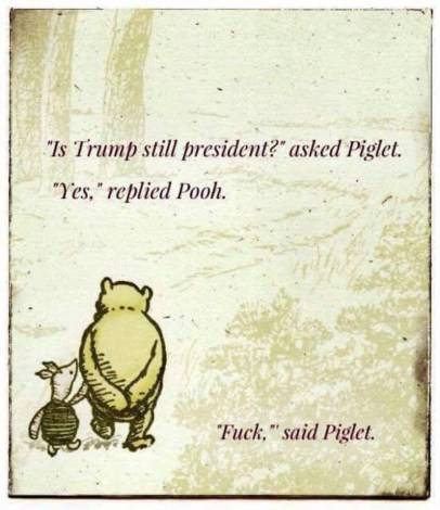Fuck said Piglet
