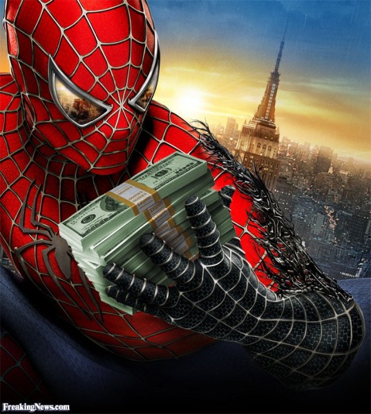 Spiderman-with-Box-Office-Money--35434