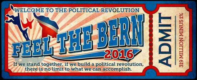 FEEL THE BERN ADMISSION TICKET