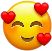 del emoji hearts